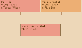 Wywd przodkw - Kazimierz Kieek