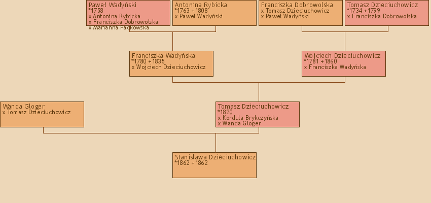 Wywd przodkw - Stanisawa Dzieciuchowicz