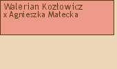 Wywd przodkw - Walerian Kozowicz