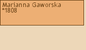 Drzewo genealogiczne - Marianna Gaworska