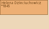 Drzewo genealogiczne - Helena Dzieciuchowicz