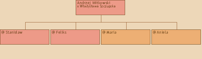 Drzewo genealogiczne - Andrzej Witkowski