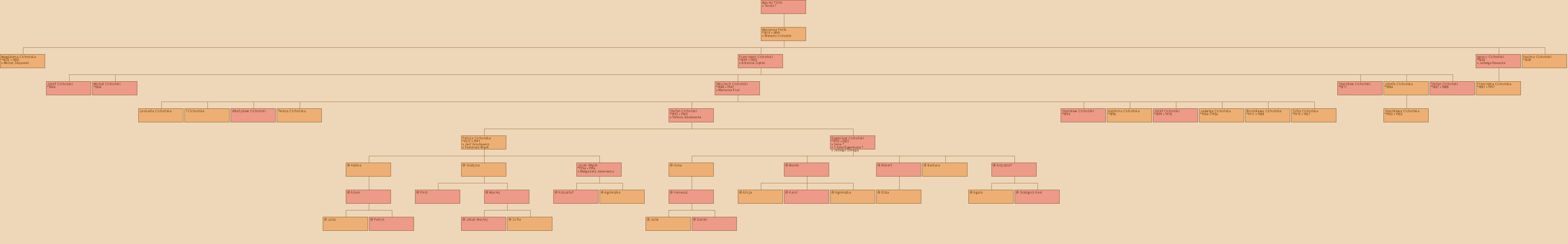 Drzewo genealogiczne - Maciej Firlik