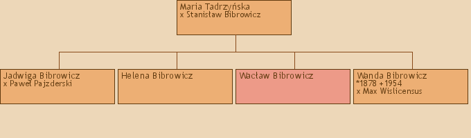 Drzewo genealogiczne - Maria Tadrzyska