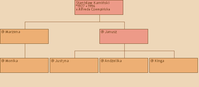 Drzewo genealogiczne - Stanisaw Kamiski