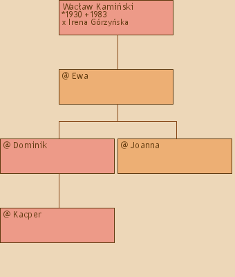 Drzewo genealogiczne - Wacaw Kamiski