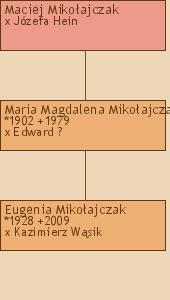 Drzewo genealogiczne - Maciej Mikoajczak