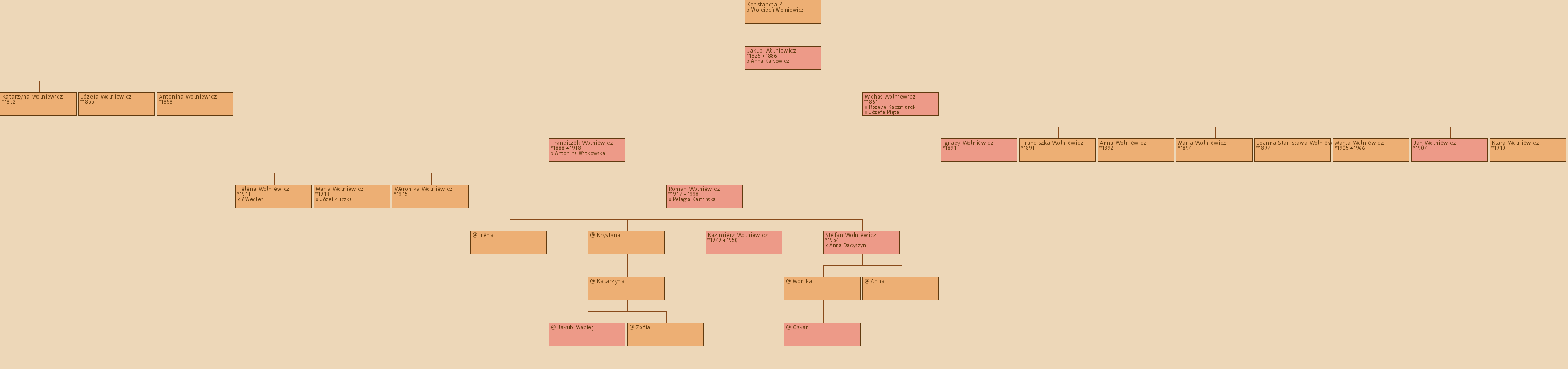 Drzewo genealogiczne - Konstancja ?