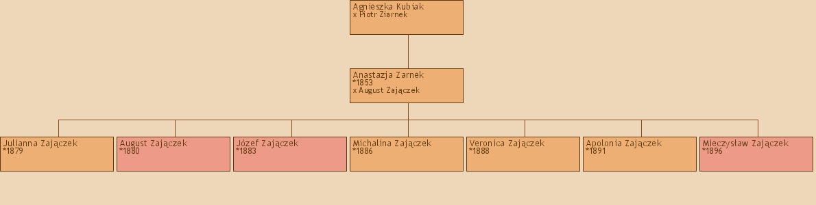 Drzewo genealogiczne - Agnieszka Kubiak